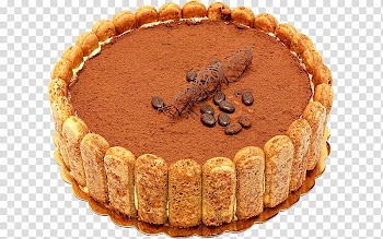 Tiramisu Pumpkin pie Torte Ladyfinger Tart, milk transparent background PNG clipart