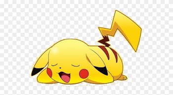 Tired Pikachu - Pokemon Lets Go Pikachu