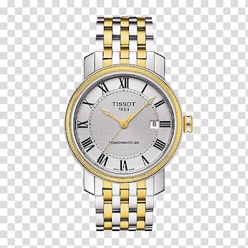 Tissot Automatic watch Mechanical watch Watchmaker, Tissot treasure ring series watches transparent background PNG clipart