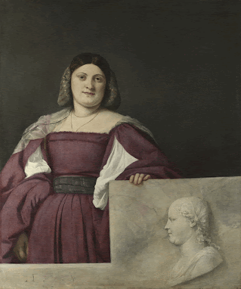 Titian - Portrait of a Lady | Free Photo - rawpixel