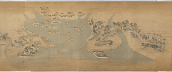 Tōkaidō Picture Scroll during 17th | Free Photo - rawpixel