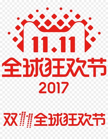 Tmall Singles' Day Logo Taobao Design - flag 