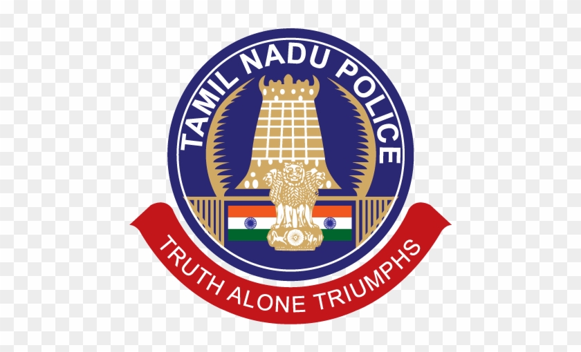 Tn Police Department Logo - Tamil Nadu Police Flag