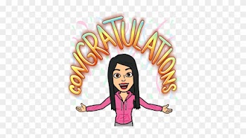 To All Graduates Of Work Will Pay Off - Bitmoji Congratulations