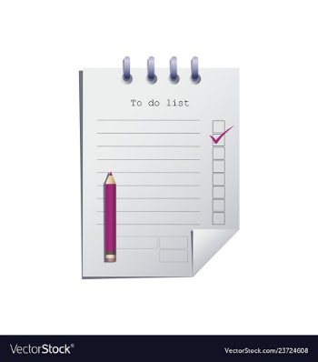 To do list or planning icon concept vector image