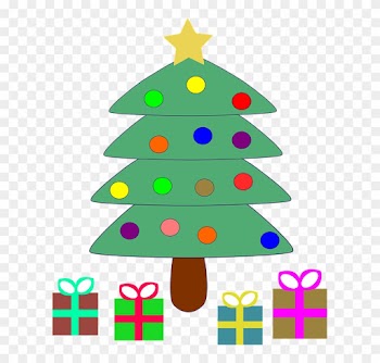 To Jeszcze Nie Koniec Słodkich Niespodzianek, Bo Kolejną - Christmas Tree With Gifts Clipart