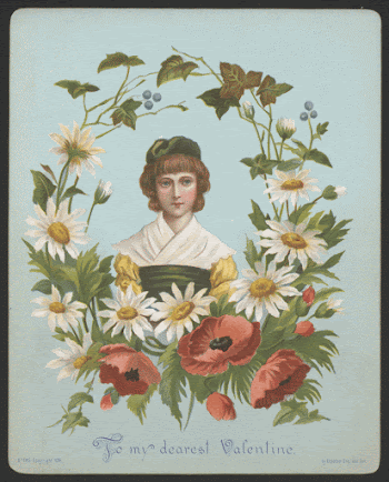 To my dearest valentine (1884). | Free Photo - rawpixel