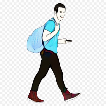 To, Video, Tshirt, Standing, Cartoon PNG