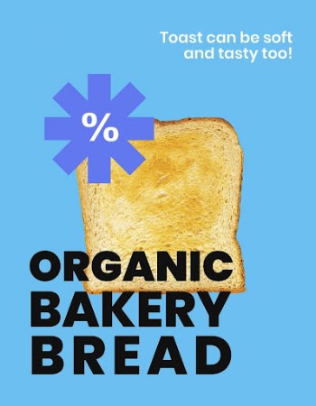 Toast breakfast flyer editable template, | Free PSD Template - rawpixel