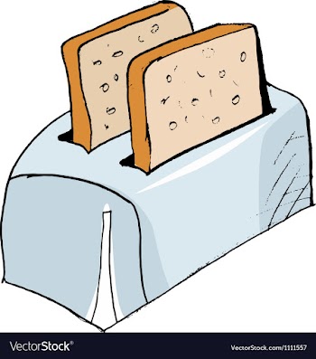 Toaster vector image