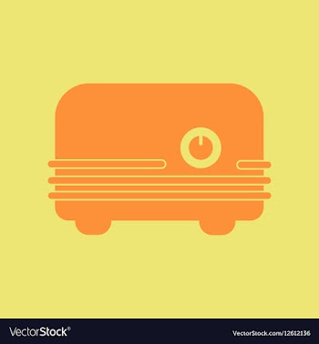 Toaster vector image