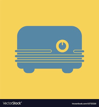 Toaster vector image
