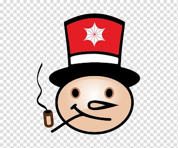 Tobacco pipe Pipe smoking, Snowman head hat transparent background PNG clipart