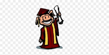 Today Is Graduation Day For My Big Brother, Whom I - Pig