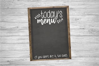 Today's Menu | Kitchen | Kitchen SVG Cut File