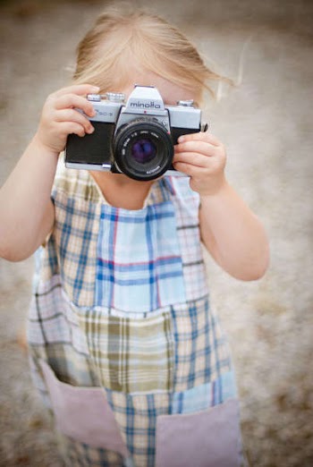 Toddler's Taking Photo