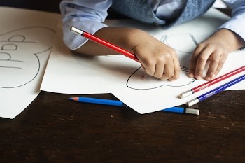 Toddler Hands Coloring