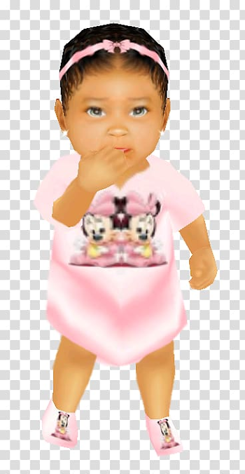 Toddler Infant IMVU Avatar, Avatar Girl transparent background PNG ...