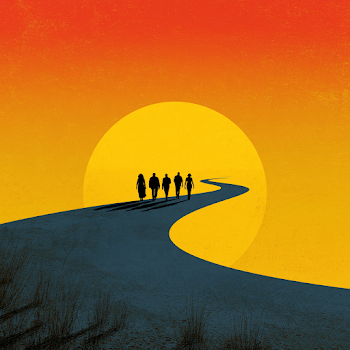 Together on the Journey: A Motivational Record Cover