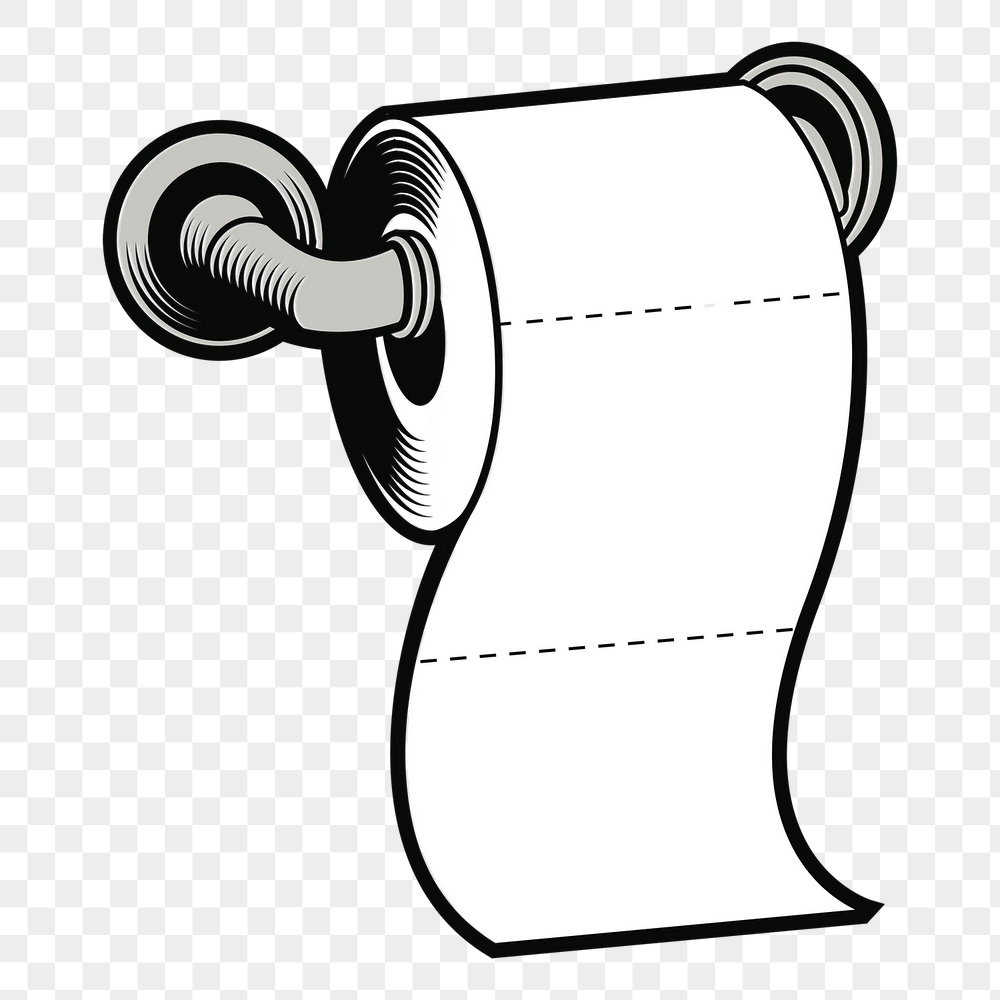 Toilet paper png sticker, object | Free PNG - rawpixel