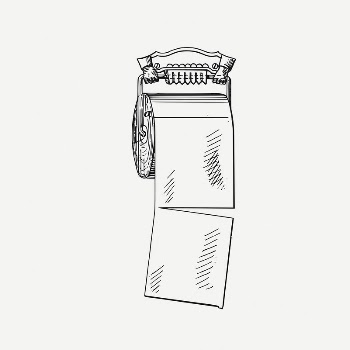 Toilet paper roll clipart, vintage | Free PSD Illustration - rawpixel