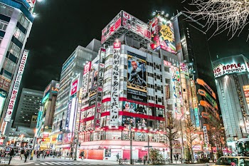 Tokyo Japan in Night Time