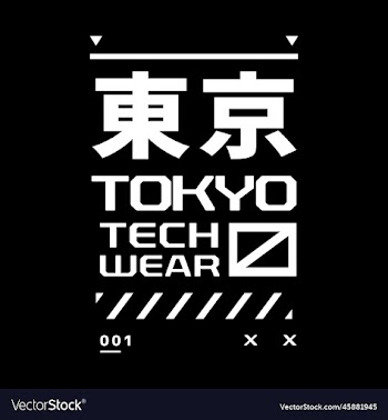 tokyo japan typography slogan streetwear y2k style