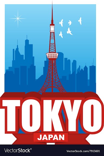 Tokyo Japan vector image