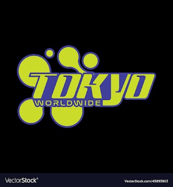 tokyo japan y2k streetwear style slogan typography