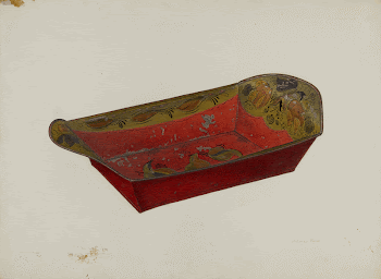 Toleware Bread Tray (ca.1940) by Mildred | Free Photo - rawpixel