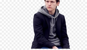 Tom Holland, Spiderman, Avengers Endgame, Hoodie, Clothing PNG