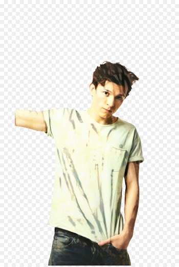 Tom Holland, Spiderman, Spiderman Homecoming, White, Tshirt PNG