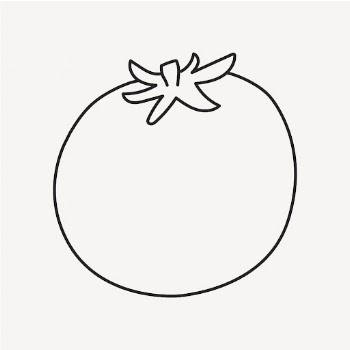 Tomato clipart, vegetable doodle line | Free Vector Illustration - rawpixel