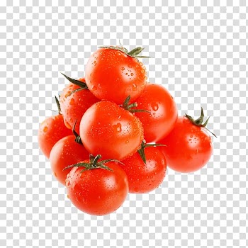 Tomato juice Cherry tomato Caprese salad Vegetable Food, Tempting tomato transparent background PNG clipart