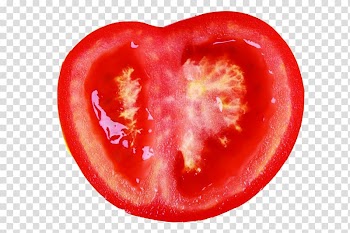 Tomato juice Cherry tomato Stir-fried tomato and scrambled eggs Vegetable, Half tomato transparent background PNG clipart