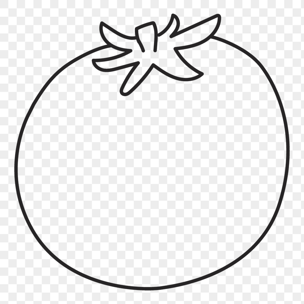 Tomato png sticker, vegetable doodle | Free PNG Illustration - rawpixel