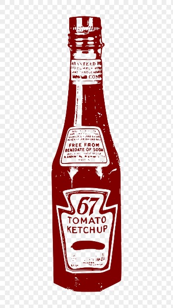 Tomato sauce bottle png sticker | Free PNG - rawpixel