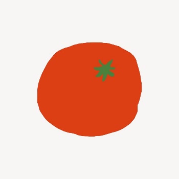 Tomato sticker, cute doodle in colorful | Free Vector Illustration - rawpixel