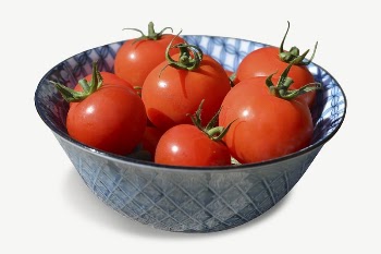 Tomatoes in bowl collage element | Free PSD - rawpixel