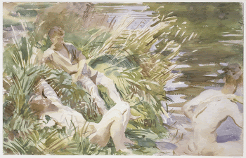 Tommies Bathing (1918) by John | Free Photo - rawpixel