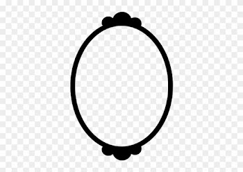 Tomorrow I Will Share A Photo Of What I Am Working - Oval Frame Silhouette