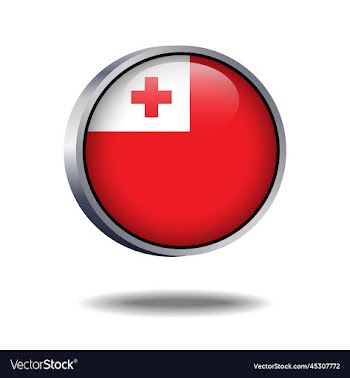 tonga flag button