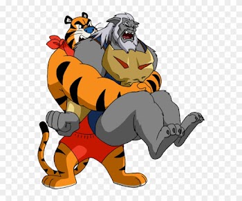 Tony And Wolf 002 Photo Tony The Tiger Wolf 002 Zpsluqit9af - Cartoon