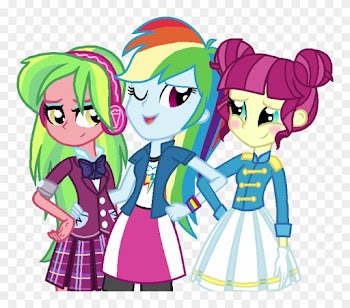 Too Awesome For Just Two By Starryoak - Equestria Girl Harmony Glade