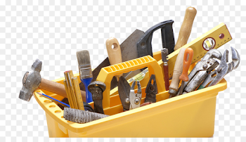 Toolbox Handyman Power tool Handle - Renovation staff toolbox png ...