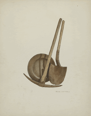 Tools (1935&ndash;1942) by Rose Campbell&ndash;Gerke. | Free Photo - rawpixel