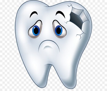 Tooth decay Cartoon Human tooth - Holes in the teeth 