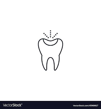 tooth seal creative icon from dental icons