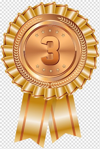 Top 3 ribbon , Minnesota Timberwolves Target Center 1989–90 NBA season 2017–18 NBA season Milwaukee Bucks, Bronze Medal transparent background PNG clipart