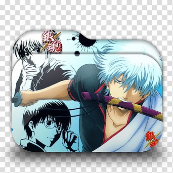 Top Anime Folder Icon, Gintama folder transparent background PNG clipart